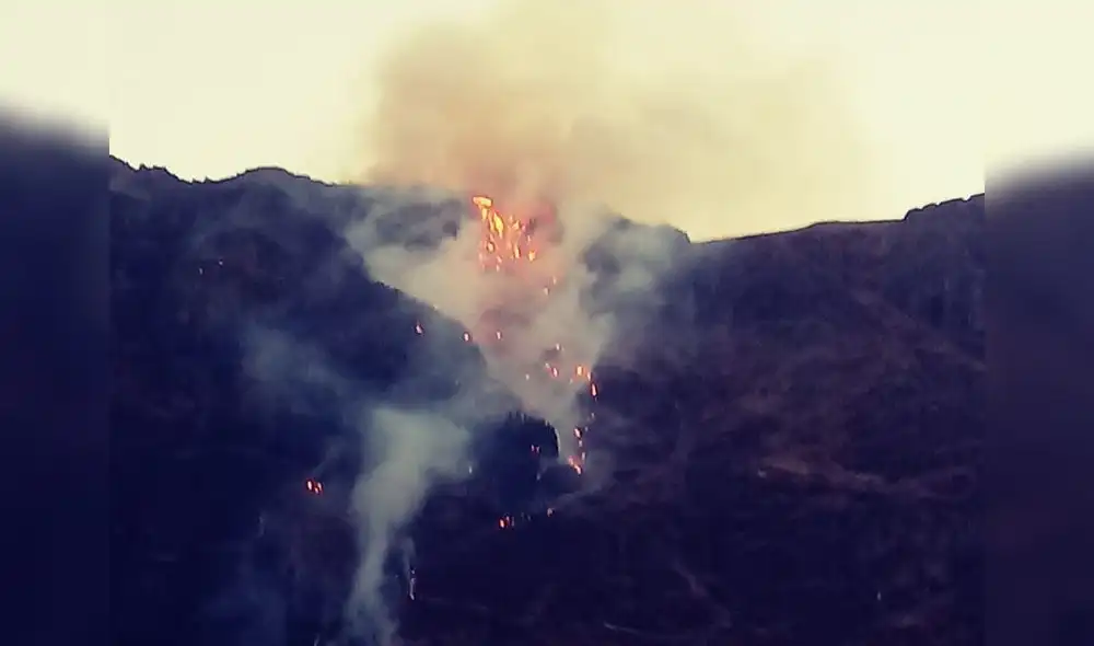 Incendio Cusco