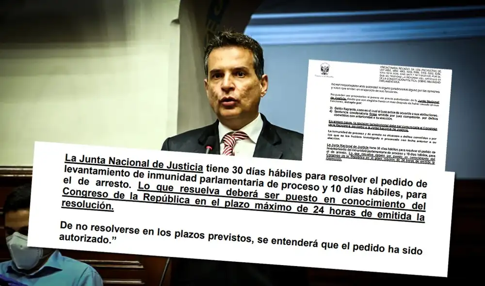 Omar Chehade, presidente de la Comisión de Constitución. Foto: Congreso