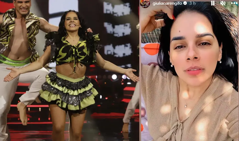 Giuliana Rengifo es una cantante de cumbia peruana y participó en "El gran show". Foto: composición LR/ Instagram/ Giuliana Rengifo