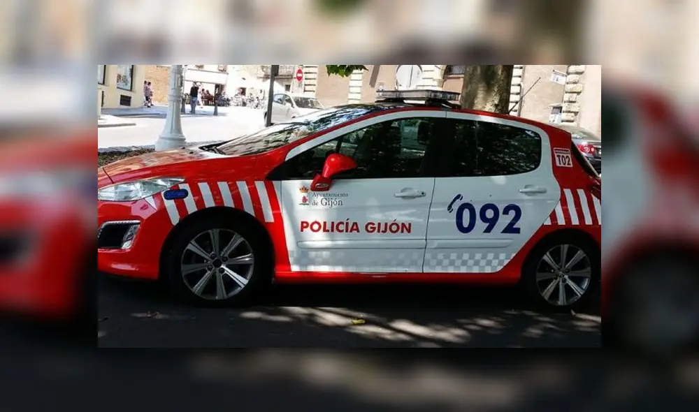 La Policía local de Gijón, en España, descubrieron el hecho la mañana de este lunes. (Foto: El Nacional) La Policía local de Gijón, en España, descubrieron el hecho la mañana de este lunes. (Foto: El Nacional)