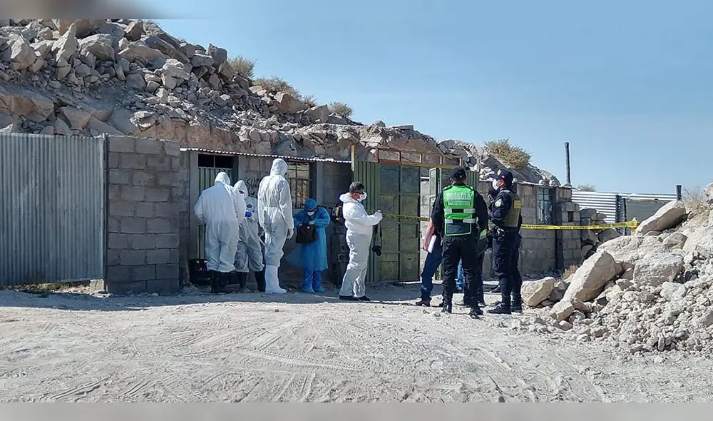 Cuerpo de la víctima fue encontrado el último jueves dentro de una vivienda precaria. Foto: Abad Ventura. Cuerpo de la víctima fue encontrado el último jueves dentro de una vivienda precaria. Foto: Abad Ventura.