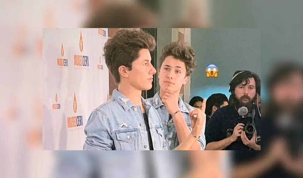 Juanpa Zurita posa junto a su figura de cera y seguidores enloquecen