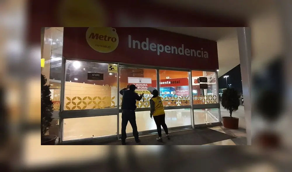 Centro comercial fue multado con 50% de una UIT, además de la clausura temporal. (Foto: Municipalidad de Independencia) Centro comercial fue multado con 50% de una UIT, además de la clausura temporal. (Foto: Municipalidad de Independencia)