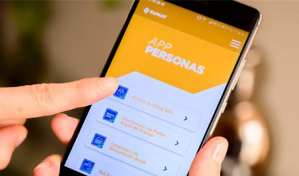 La emisión del recibo por honorarios se puede hacer de forma online a través de la APP Personas. Foto: Sunat