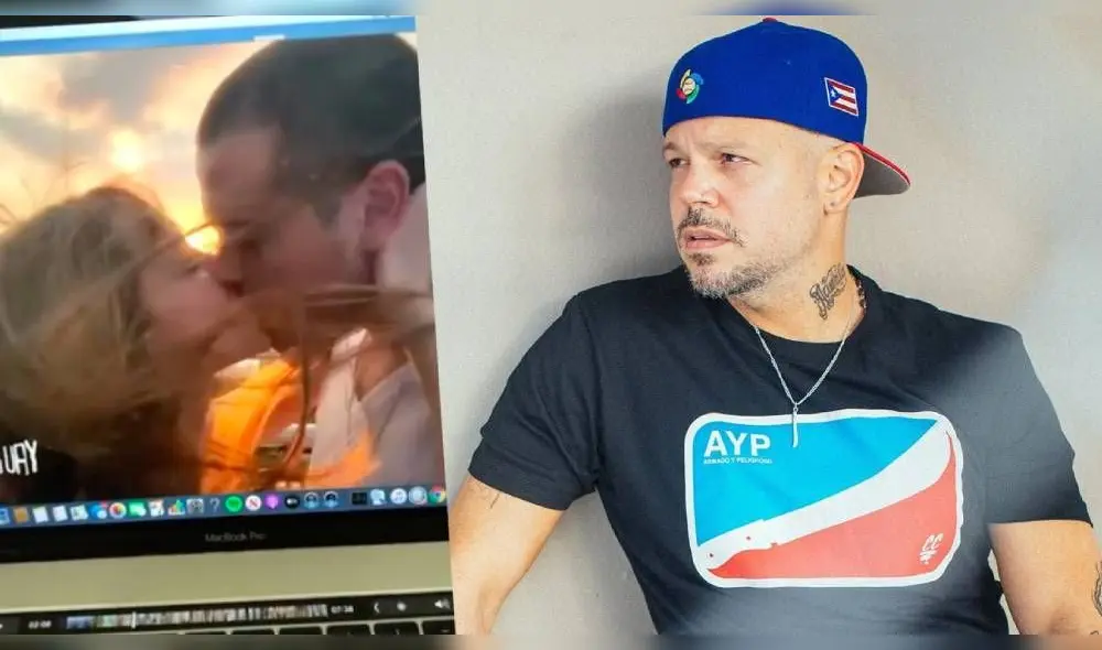 El cantante se dio cuenta del mencionado suceso al revisar el archivo del videoclip en su computadora. (Foto: Composición)