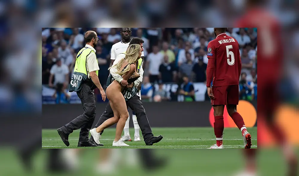 Kinsey Wolanski, mujer que invadió el campo de la final de la Champions League, iba a hacer lo mismo durante la Copa América 2019.