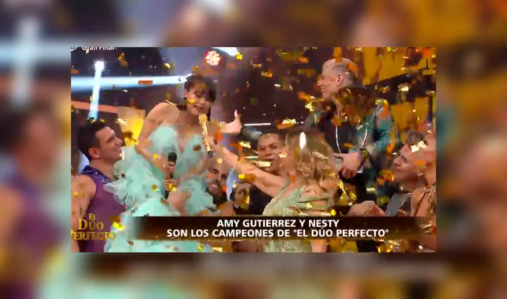 Nesty y Amy G se coronan campeones del Dúo perfecto 2019.