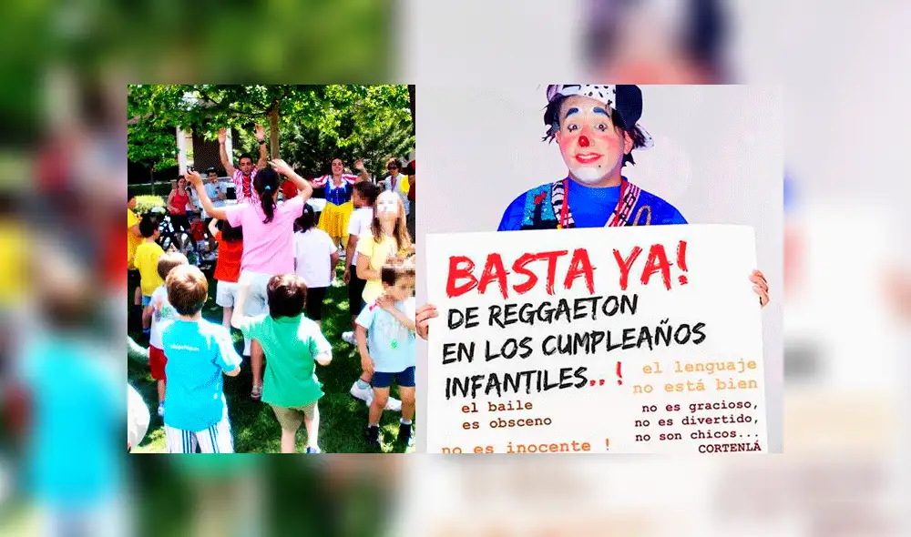 Facebook: payaso peruano 'Jaboncito' pide eliminar el reggaetón de las fiestas infantiles [FOTO]