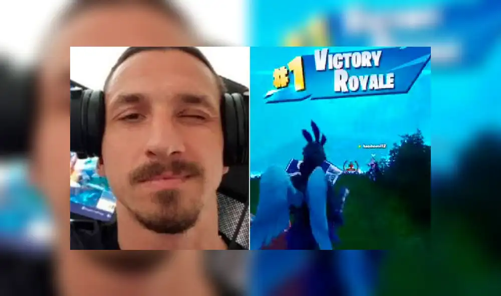 Zlatan Ibrahimovic es un crack en Fornite.