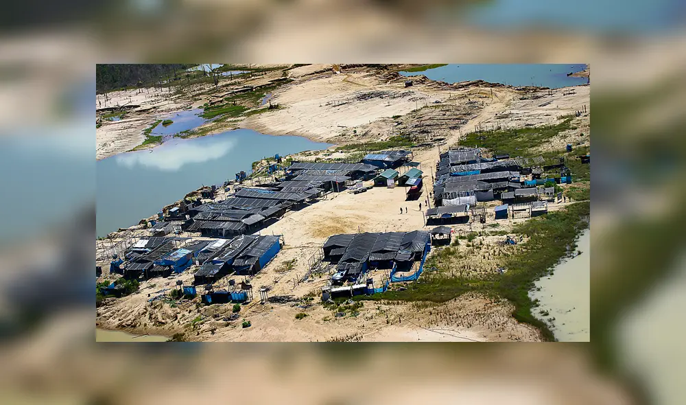 La pampa. Los nativos condenan la labor de mineros ilegales. Foto: Aldair Mejía La pampa. Los nativos condenan la labor de mineros ilegales. Foto: Aldair Mejía