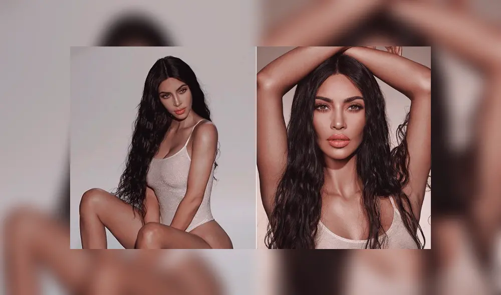 Kim Kardashian se robó las miradas de todos al lucirse en tanga por la playa [FOTOS]