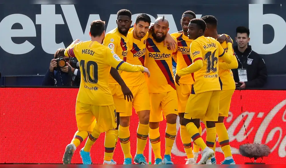 Arturo Vidal marcó gol de cabeza, pero no alcanzó para ganar el derbi al Barcelona [VIDEO]