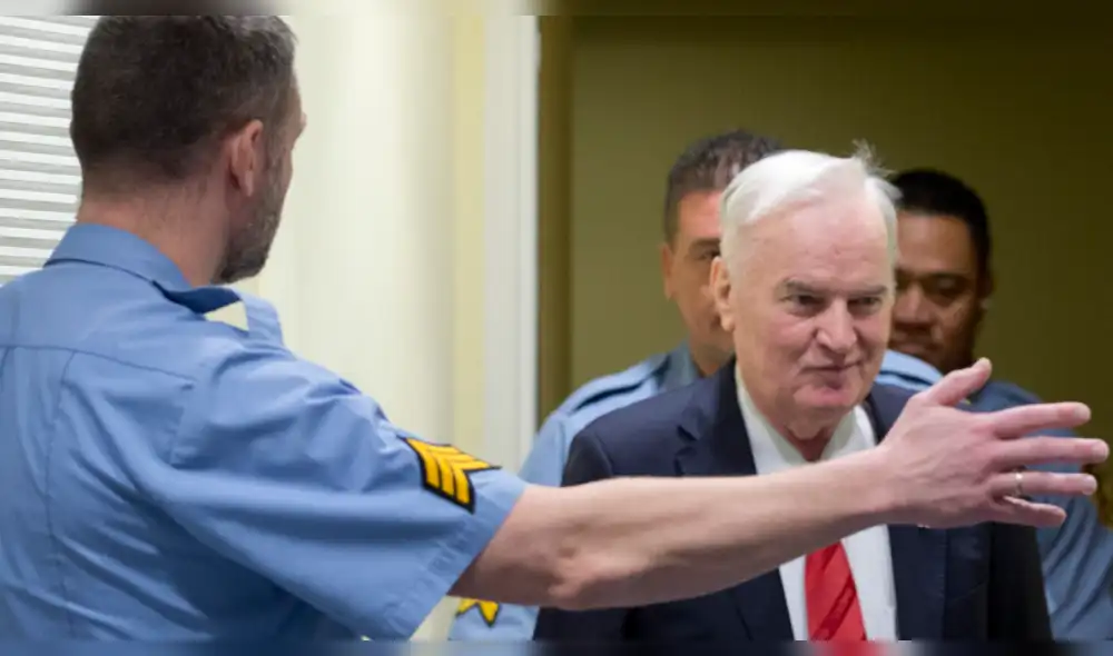 Cadena perpetua recibe el ‘carnicero de los Balcanes’ 