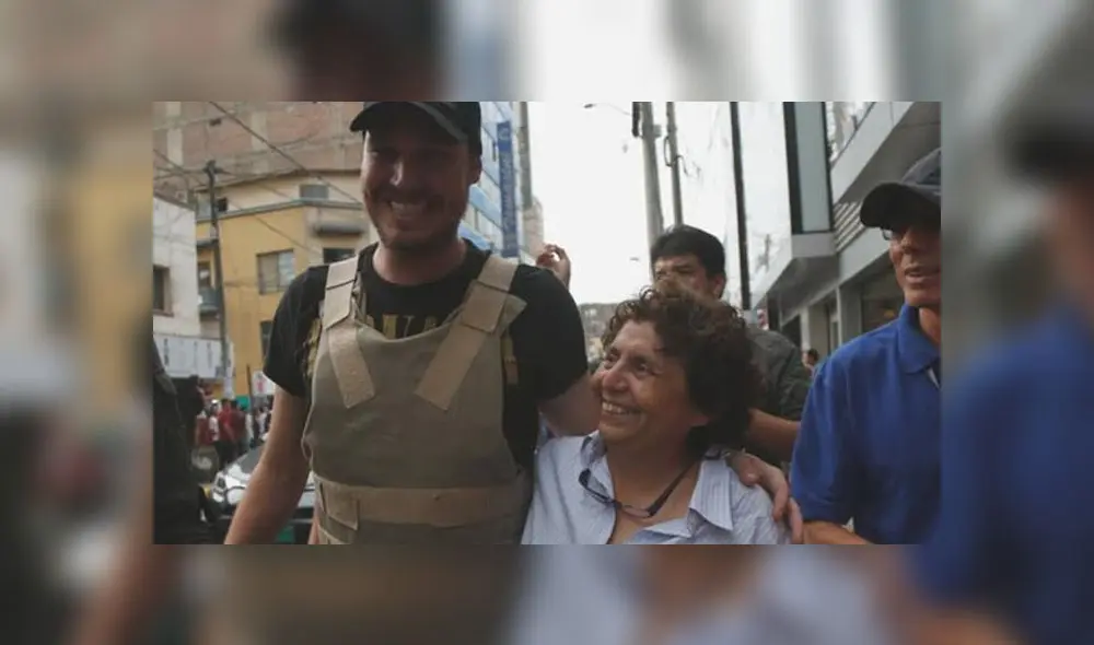 George Forsyth y Susel Paredes George Forsyth y Susel Paredes