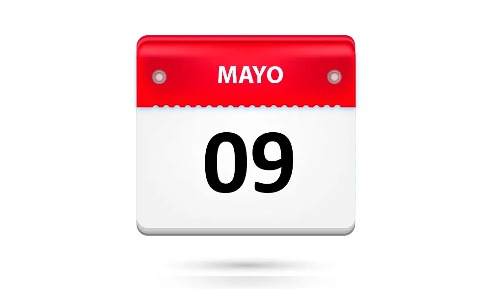 Efemérides de hoy: ¿Qué pasó un 09 de mayo? Efemérides de hoy: ¿Qué pasó un 09 de mayo?