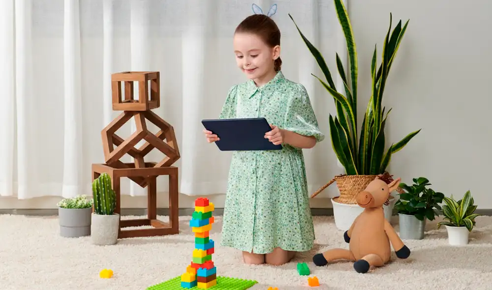 Cuenta con un espacio virtual exclusivo para niños. | Foto: Huawei