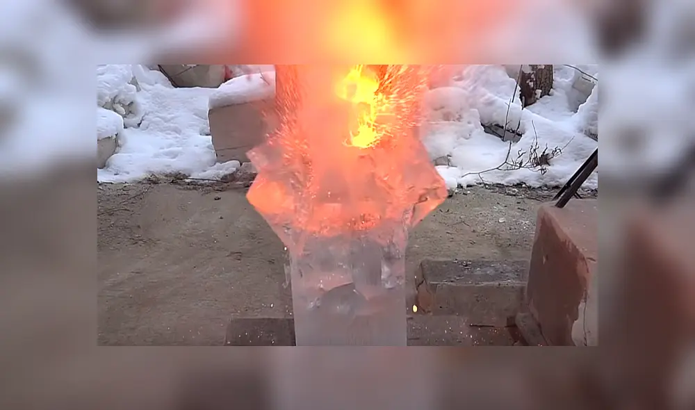 Desliza a la izquierda para ver el experimento que ha sorprendido a todos en YouTube. Foto: Captura. Desliza a la izquierda para ver el experimento que ha sorprendido a todos en YouTube. Foto: Captura.