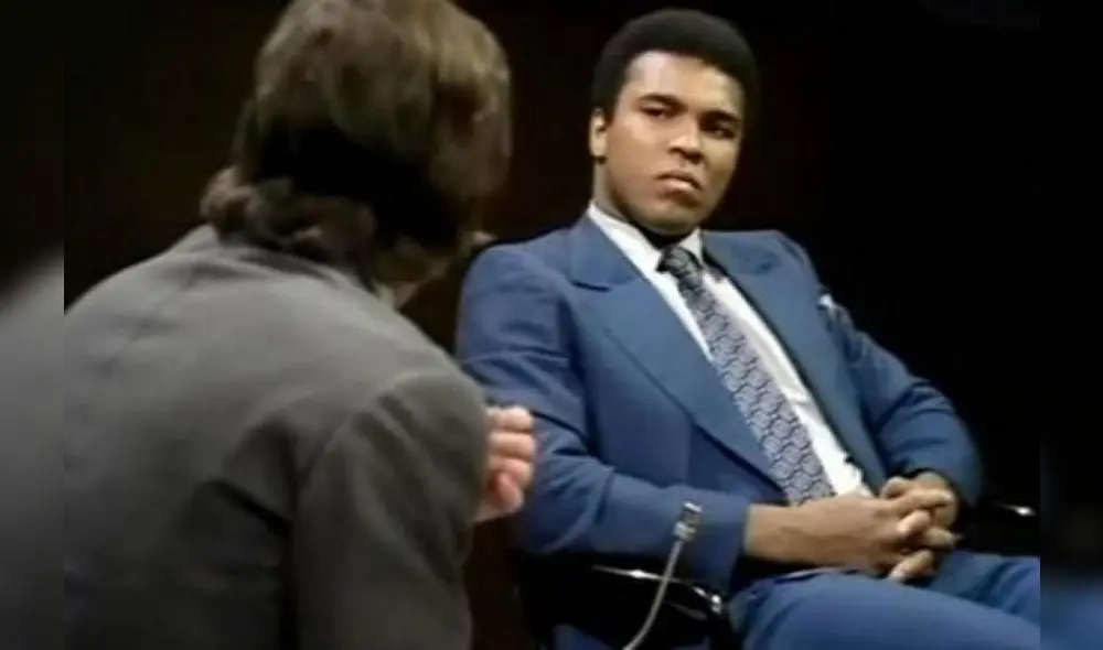 Muhammad Ali en entrevista con la BBC.
