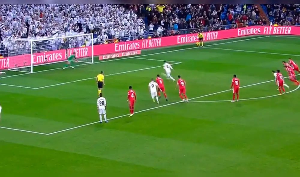 Real Madrid vs Girona: mira el gol a lo 'panenka' de Sergio Ramos [VIDEO]