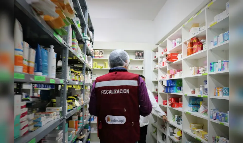 Indecopi. Operativo boticas