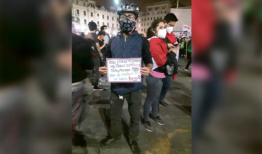 que no quede impune. Inti Sotelo en la marcha ciudadana. foto difusion que no quede impune. Inti Sotelo en la marcha ciudadana. foto difusion