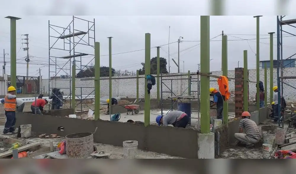 Planta de oxígeno se encuentra en un 90% de avance. Planta de oxígeno se encuentra en un 90% de avance.