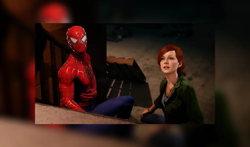 Se utilizó la tecnología de DeepFake, para llevar a los actores de la película de Spider-Man al videojuego exclusivo de PS4. Foto: BabyZone.