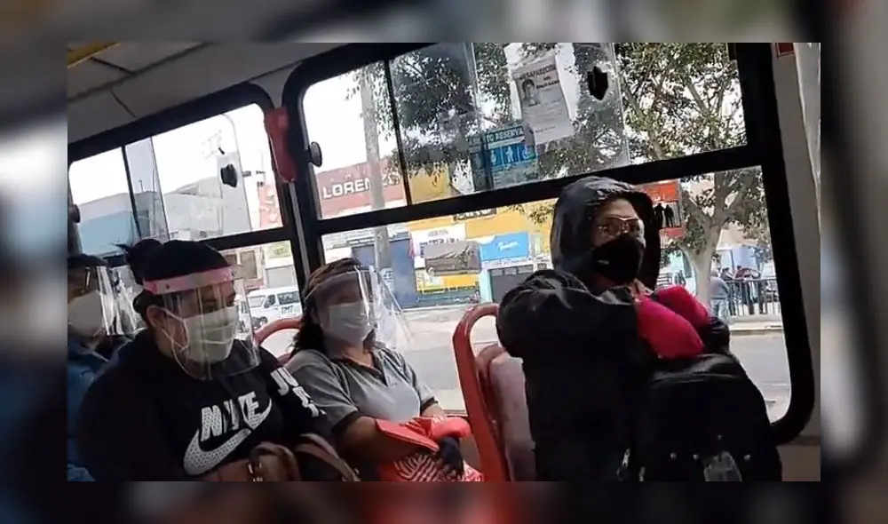 Muchos pasajeros no cumplen con la norma nacional del MTC. Muchos pasajeros no cumplen con la norma nacional del MTC.