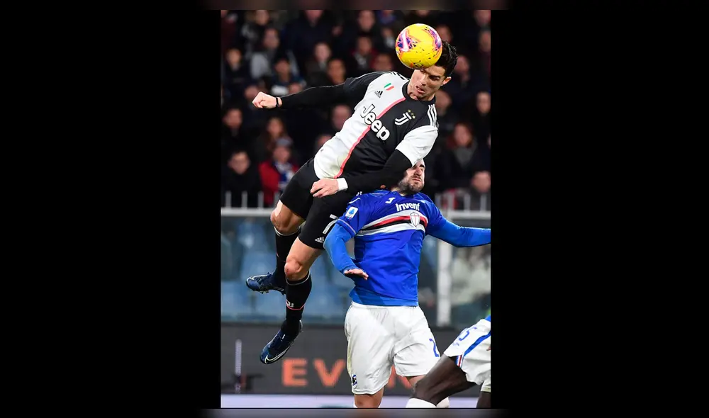 Juventus vs. Sampdoria: gol de Cristiano Ronaldo. Juventus vs. Sampdoria: gol de Cristiano Ronaldo.