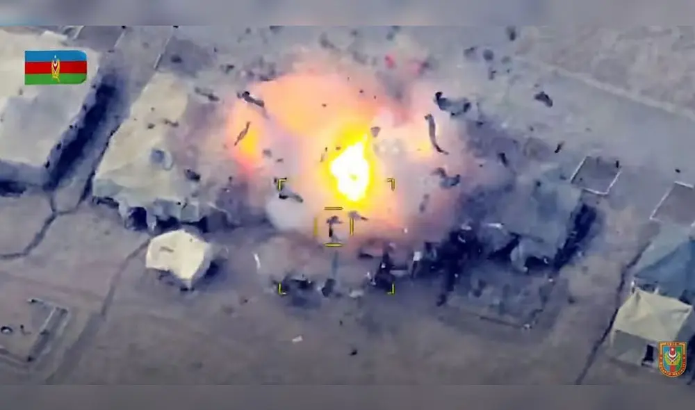 Foto: Ministerio de Defensa de Azerbaiyán / AFP