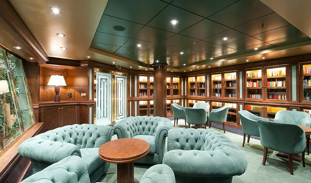 El navío posee un imponente diseño por fuera y por dentro