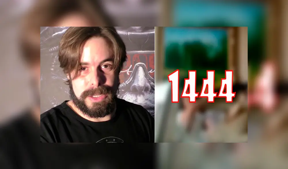 El youtuber de terror estalló en ira cuando YouTube censuró su reseña sobre el polémico video 1444 que supuestamente tiene una maldición.