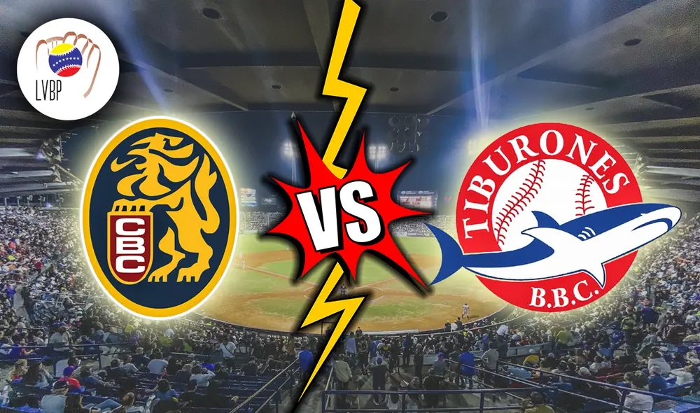 Foto: composición LR/LVBP/Leones del Caracas/difusión/Leones del Caracas/Tiburones de La Guaira