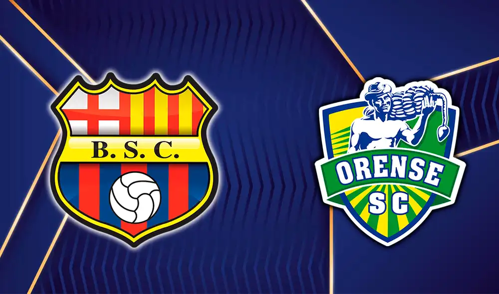 Barcelona SC vs. Orense EN VIVO por la fecha 5 de la LigaPro 2020. Foto: Composición