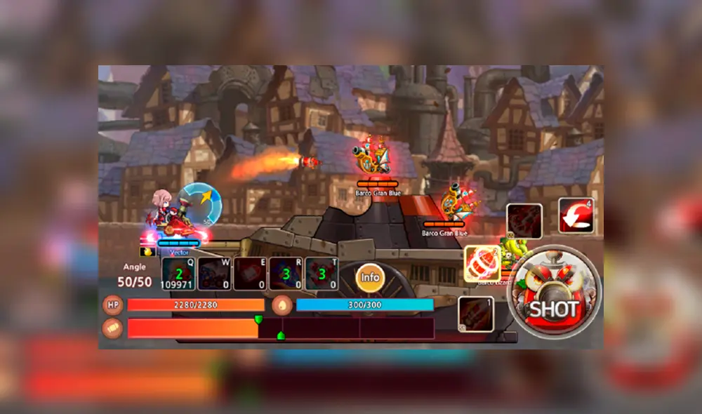 La nueva versión de Gunbound cambia el modo principal a tiempo real. Ya no es por turnos.