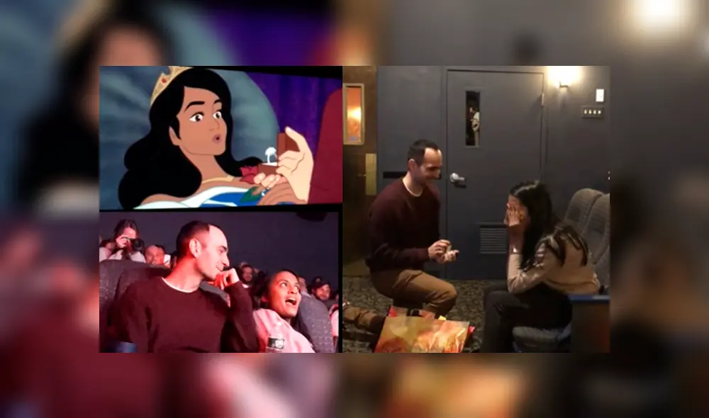 Facebook viral: joven crea película al estilo 'Disney', engaña a su novia para verla en el cine y le pide matrimonio Facebook viral: joven crea película al estilo 'Disney', engaña a su novia para verla en el cine y le pide matrimonio