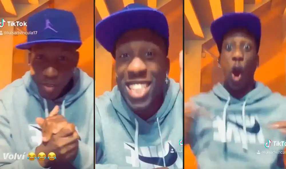 Luis Advíncula volvió a entretener a sus fans subiendo un video en TikTok.