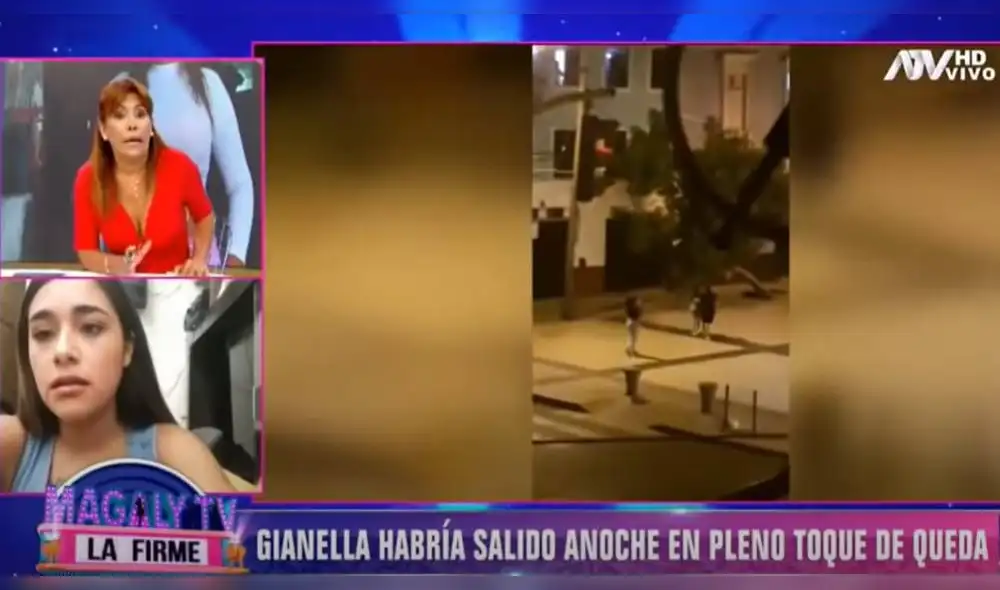 Gianella Ydoña, expareja de Josimar, habría violado toque de queda
