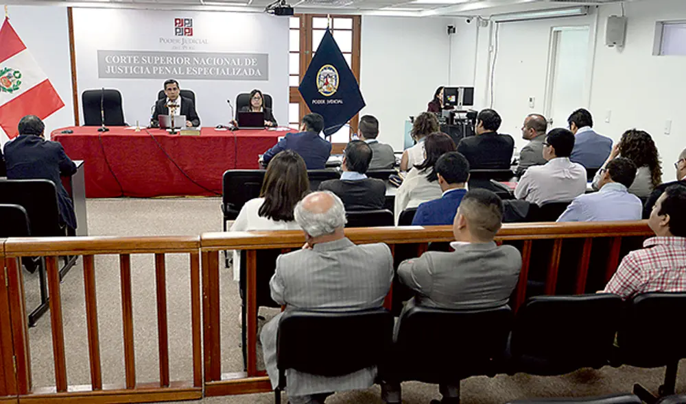 Justicia. Juez Guillermo Guzmán explicó los motivos de la sentencia a Gregorio Santos