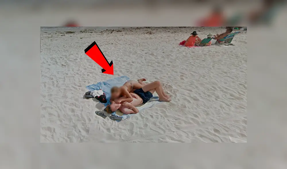 Google Maps: cámaras captan íntimo momento de pareja de novios en paradisíacas playas [FOTOS]