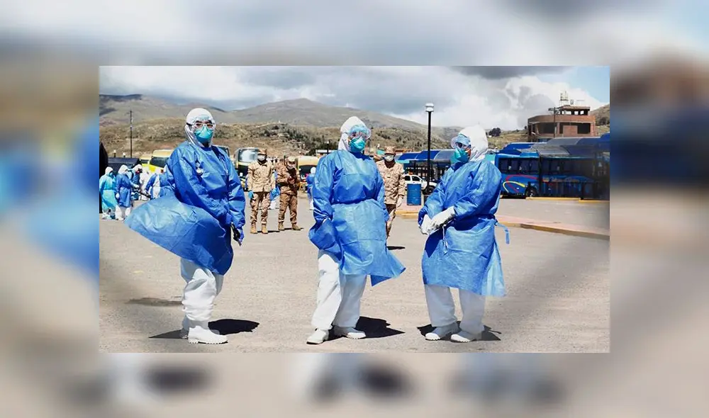 coronavirus puno, trabajadores de salud