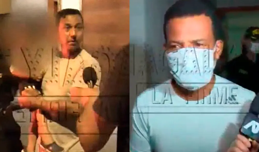 Nolberto Solano y Pablo Zegarra fueron registrados como infractores. Foto: Captura/Composición