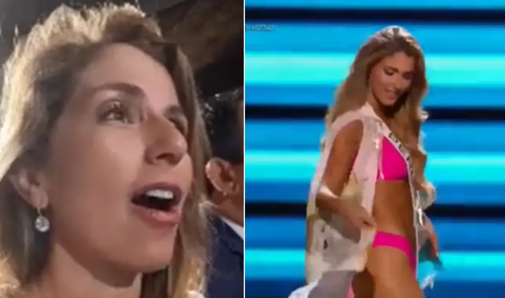 Alessia Rovegno desfiló en la edición preliminar del Miss Universo 2022. Foto: Captura TikTok tercermileniotvpe / Captura Youtube