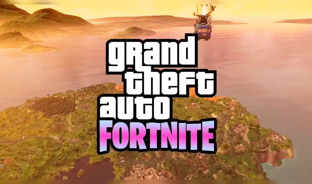 Fortnite en modo GTA V: Crean 'crossover' de ambos videojuegos [VIDEO]