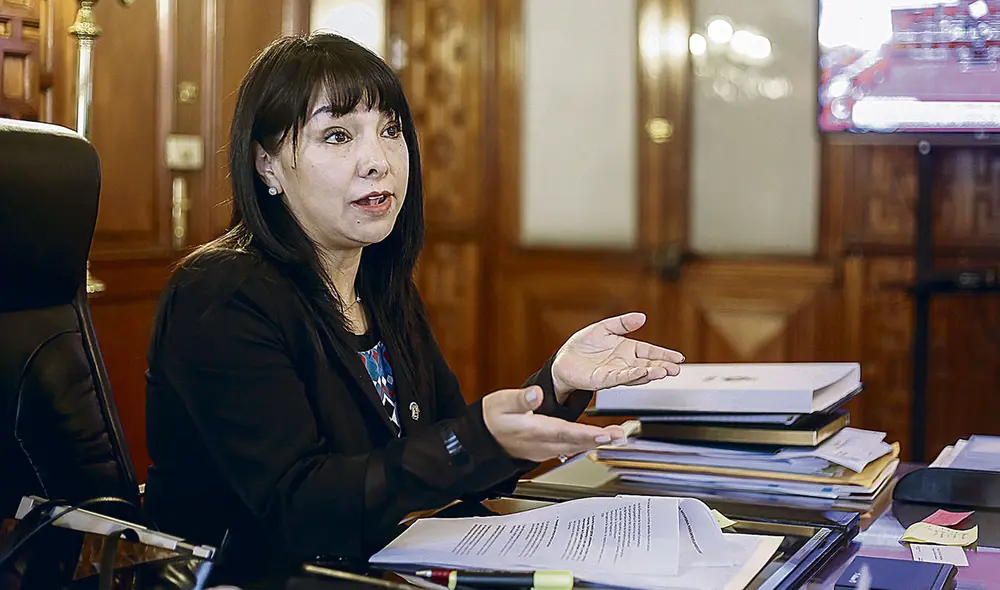 Congreso. Los retos legislativos de Vásquez para el 2021: asuntos laborales, derogar el Decreto 014 sobre negociación colectiva y la reforma de pensiones. Foto: Antonio Melgarejo/La República