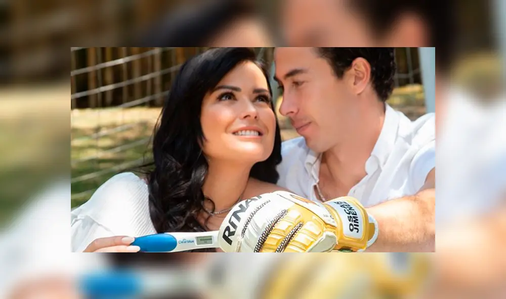 Mariana Echeverría y Óscar Jiménez anuncian la espera de su primer hijo Mariana Echeverría y Óscar Jiménez anuncian la espera de su primer hijo