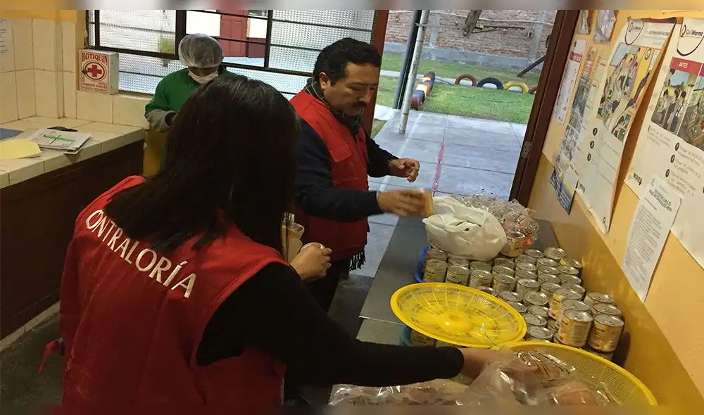 La Libertad: Contraloría supervisó Qali Warma en 29 colegios 