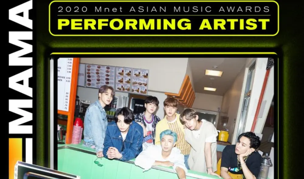 BTS, MAMA 2020