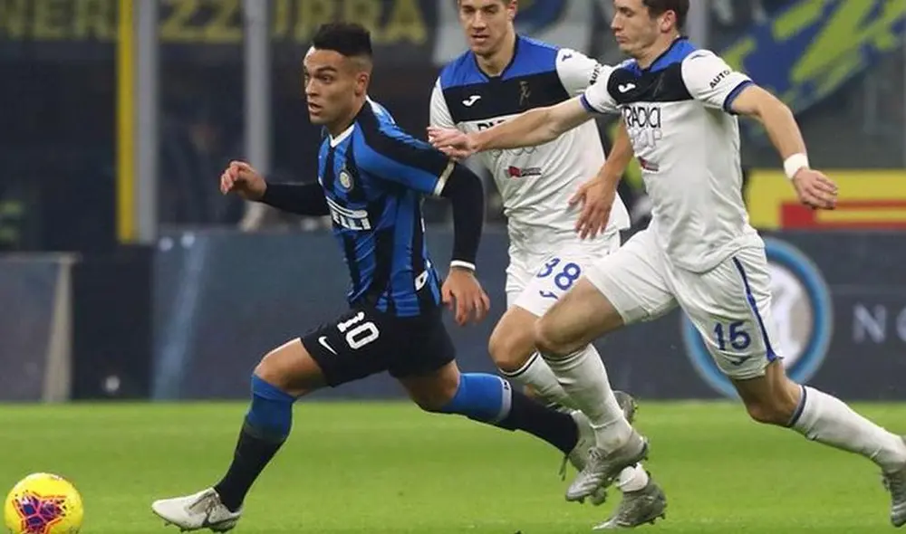 Inter Y Atalanta se enfrentan en el Estadio Atleti Azzurri. Foto: AFP Inter Y Atalanta se enfrentan en el Estadio Atleti Azzurri. Foto: AFP