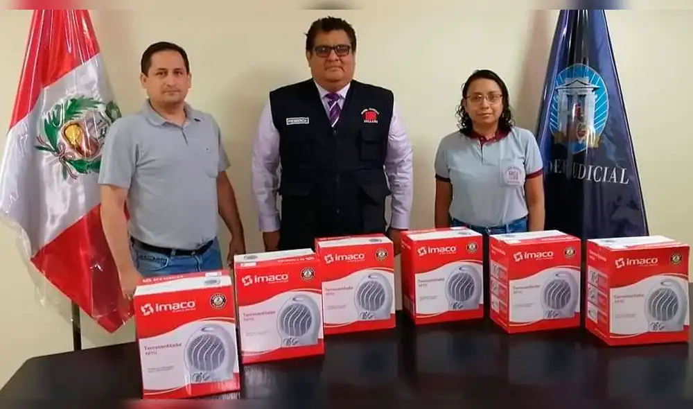 Juzgados de Ayabaca contarán con equipos de calefacción